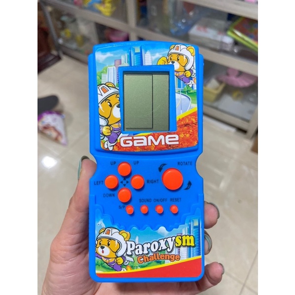 [GIÁ HUỶ DIỆT] Đồ Chơi Máy Chơi Game Cầm Tay Tặng Kèm Tai Nghe Và Thẻ - Game Xếp Hình (Shop4.0)