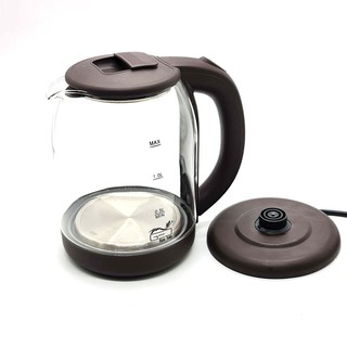 Ấm Siêu Tốc Thủy Tinh Cao Cấp 1.8L WATER KETTLE Đun Nước Sêu Nhanh