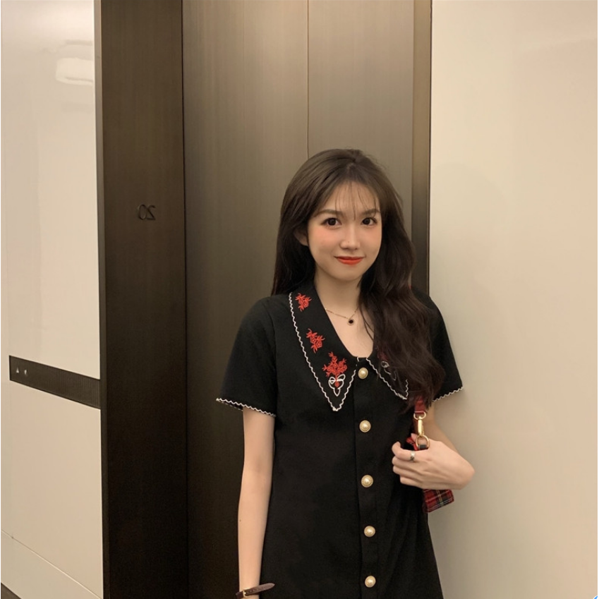 Đầm Chữ A Có Cổ Phong Cách Hàn Quốc Thời Trang | BigBuy360 - bigbuy360.vn