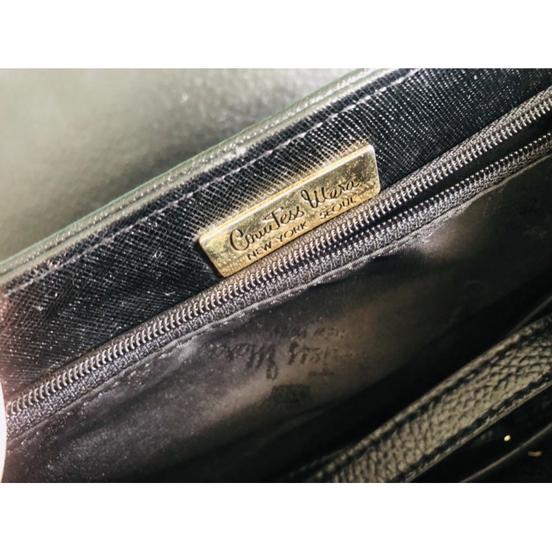 Túi bờm ngựa công sở si phối da thật Countess Mara Pháp