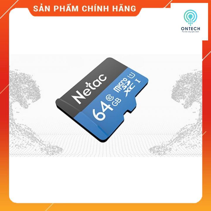 Thẻ nhớ Netac 64gb Chính hãng Bảo hành 5 năm | BigBuy360 - bigbuy360.vn