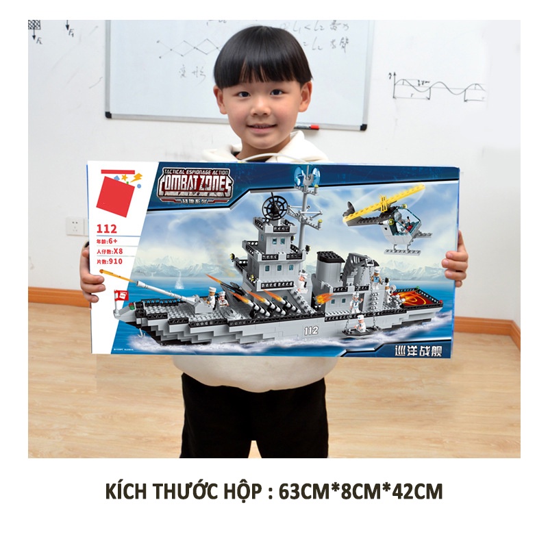 [1125 chi tiết] Lego lắp ráp Chiến hạm 112, Lego máy bay, Lego robot