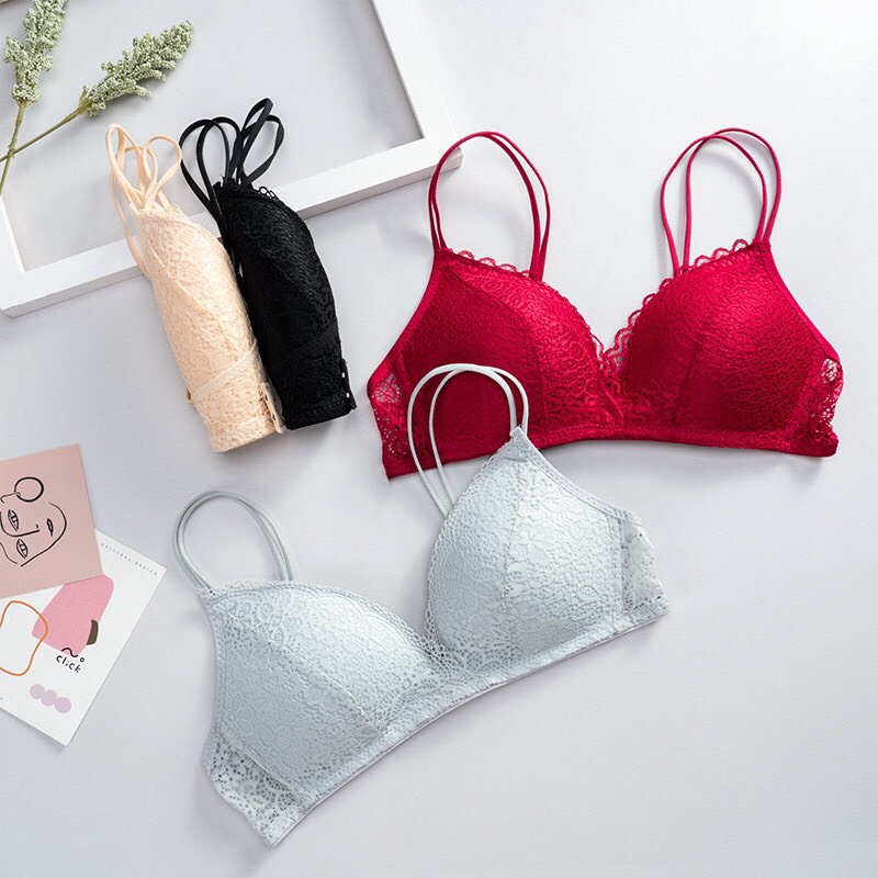 Áo Lót Ren Mềm Không Gọng Nâng Ngực Hàng Cao Cấp 478