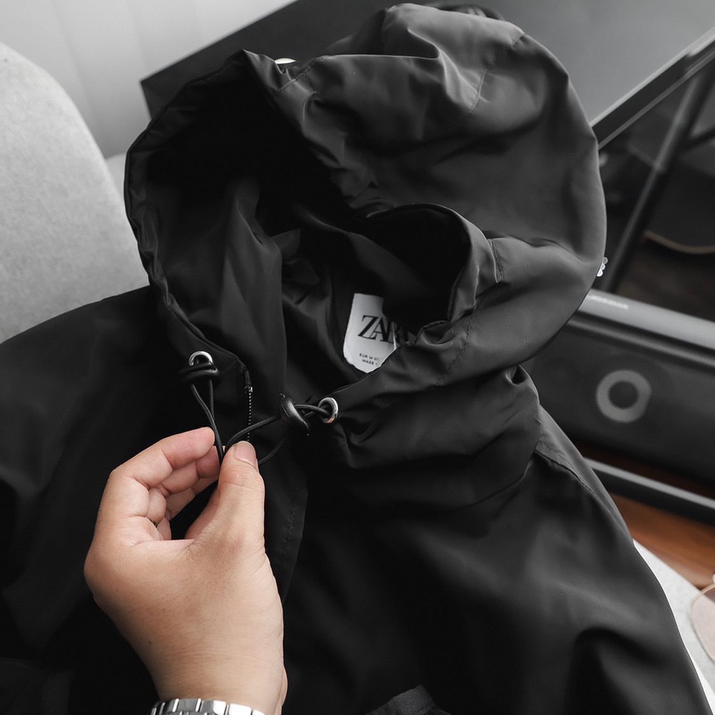 Áo khoác dù hai lớp trượt nước