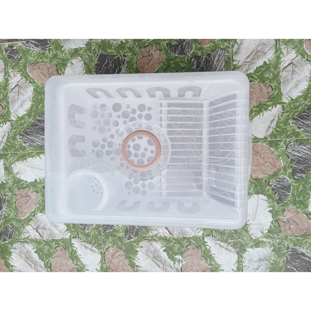 Khay Úp Chén Bát Có Nắp Đậy Gọn Nhẹ Vệ Sinh An Toàn | BigBuy360 - bigbuy360.vn