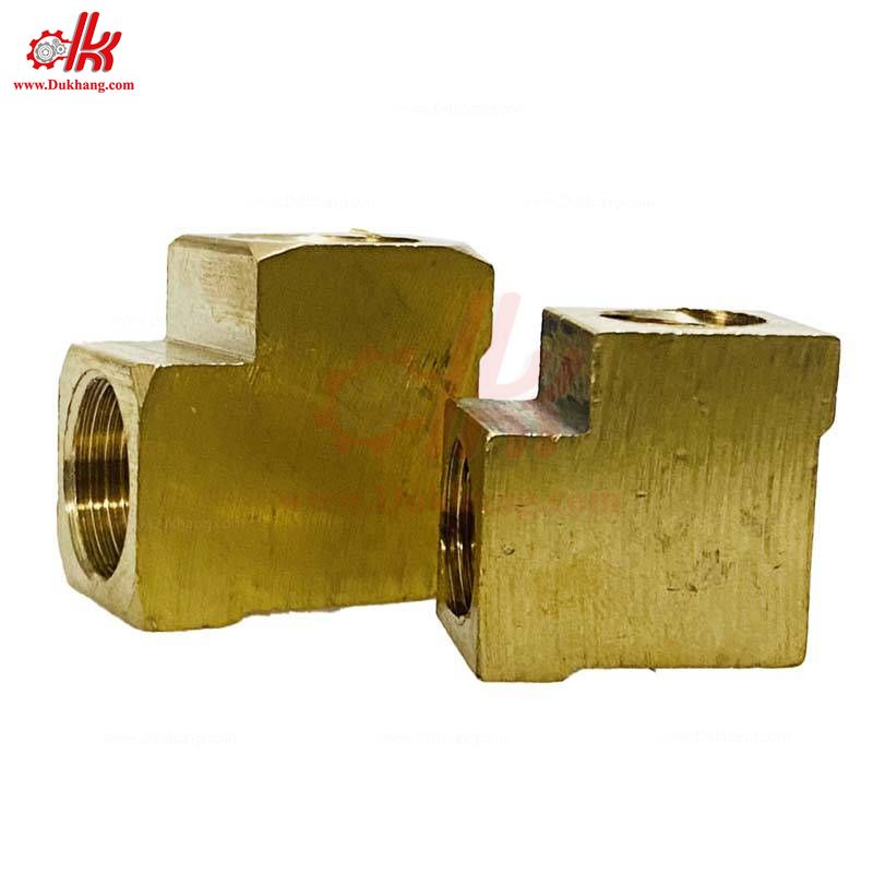 Nối thau co hai đầu ren trong