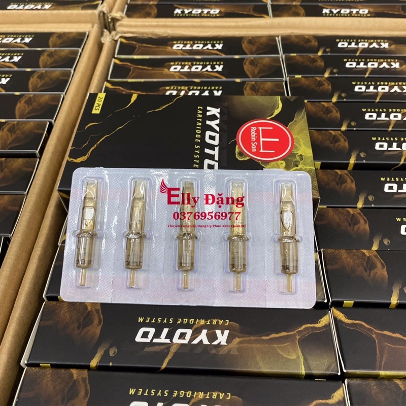 Kim Máy Pen KYOTO, kim pen siêu bén dùng cho cả máy pen tattoo và thẩm mỹ