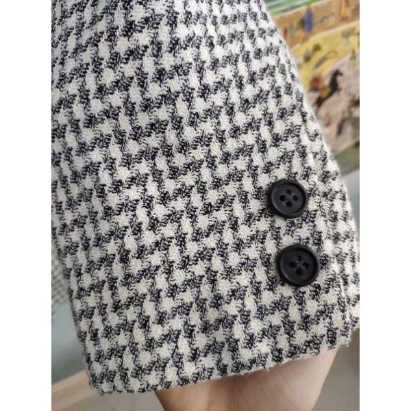 Áo khoác vest blazer dạ, hàng si Nhật