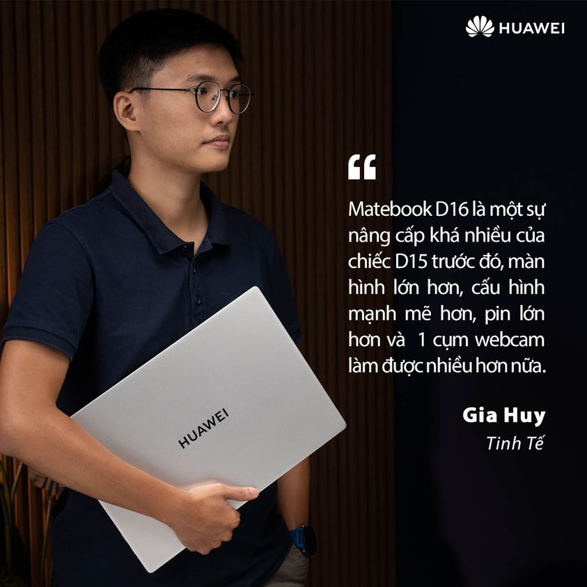 Máy Tính Xách Tay HUAWEI MateBook D 16  FullView 16" | Intel® Core™ i5
