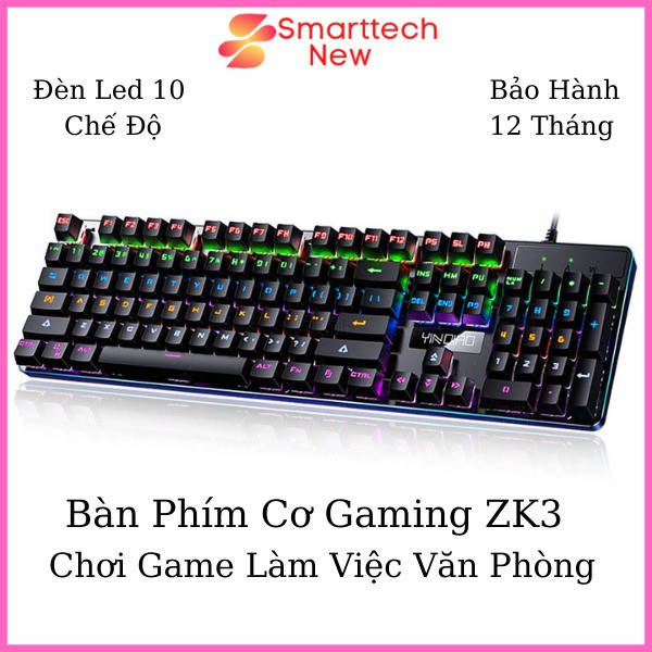 Bàn Phím Cơ Gaming Phím Blue Switch Thế Hệ Cơ New 2022, Phù Hợp Chơi Game Và Làm Việc Văng Phòng