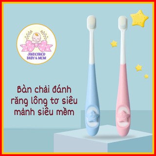 Bàn chải đánh răng lông tơ siêu mềm cho bé