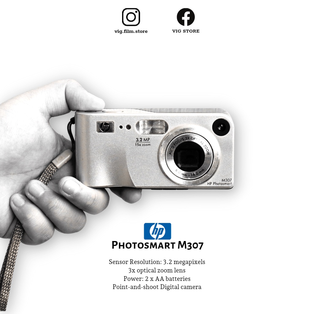 Máy ảnh kỹ thuật số HP Photosmart M307
