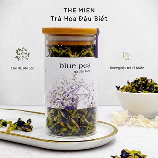 Trà hoa đậu biếc sấy khô tự nhiên giúp giảm căng thẳng, thanh lọc cơ thể. Trà thảo mộc