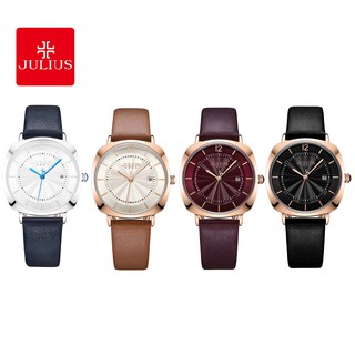 Đồng hồ nữ julius hàn quốc ja-1190l dây da