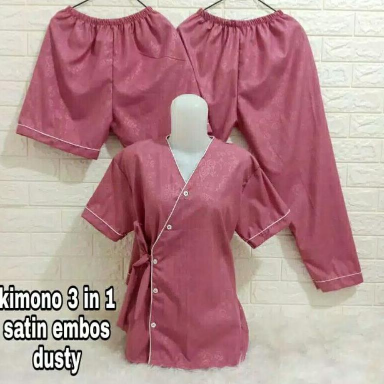 Sản phẩm giảm giá hôm nay	Thỏ99_shop PIYAMA KIMONO 3IN1 / SATIN EMBOS SIZE FIT TO XL | BigBuy360 - bigbuy360.vn