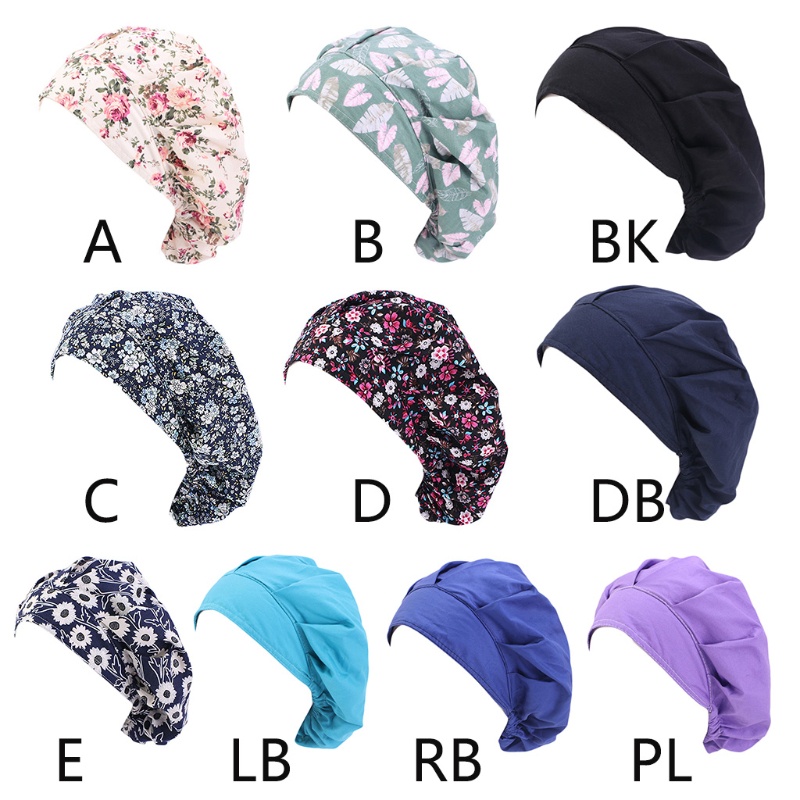 Mũ Trùm Đầu Bằng Cotton Nhiều Màu Sắc Thời Trang