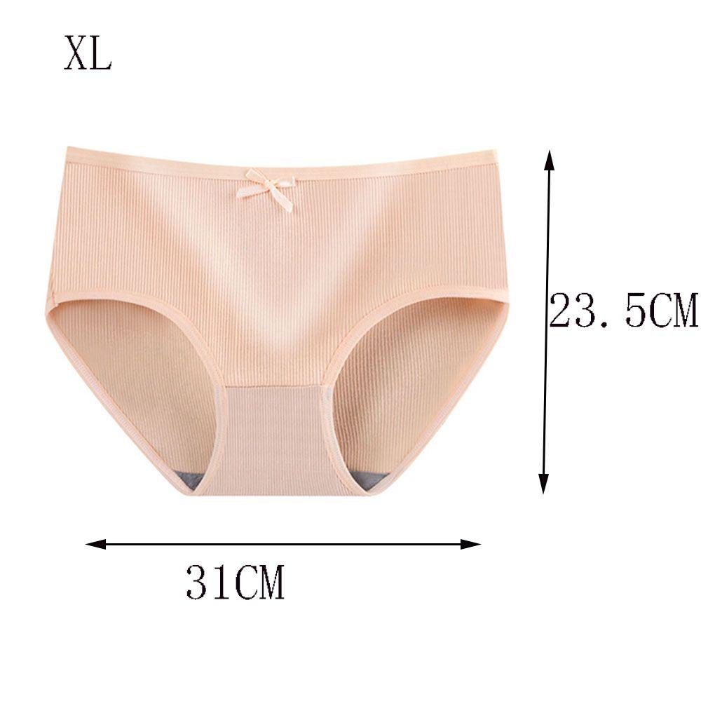 UPSTOPVN Quần Lót Cotton Lưng Vừa Thoáng Khí Cho Nữ