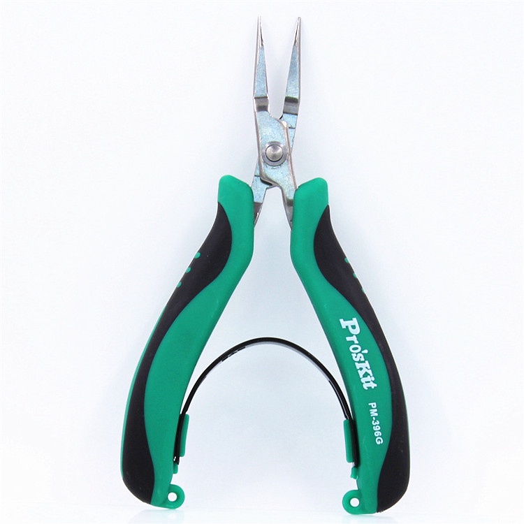 Dụng cụ kìm kẹp không gỉ không răng cưa PM396 Pro kit Pliers Stainless Steel Needle-Nose Pro'skit