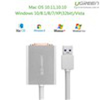 Cáp chuyển USB 3.0 to DVI Ugreen 40243