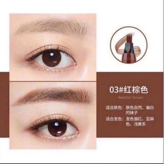 Bút kẻ lông mày dạng phẩy sợi 4D