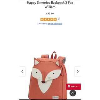 Balo Samsonite Happy Sammies S Fox william
