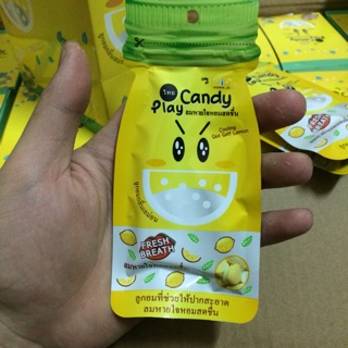Kẹo Ngậm Thơm mát Play Candy vị Chanh Muối 12g