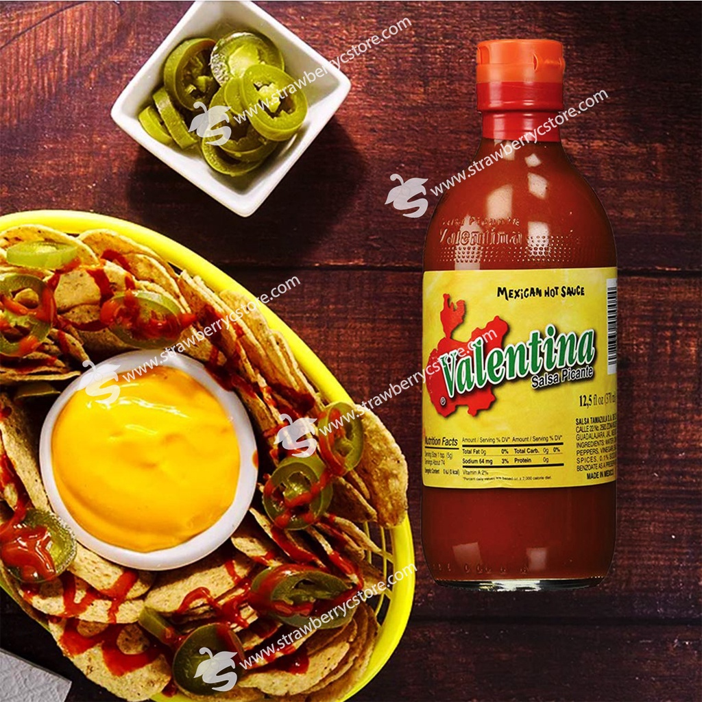 Sốt Cay Valentina Salsa Picante Mexican Hot Sauce, Chai 370 mL