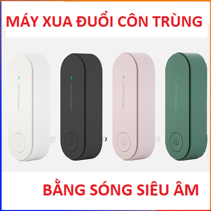 Máy đuổi côn trùng bằng sóng siêu âm an toàn cho bé