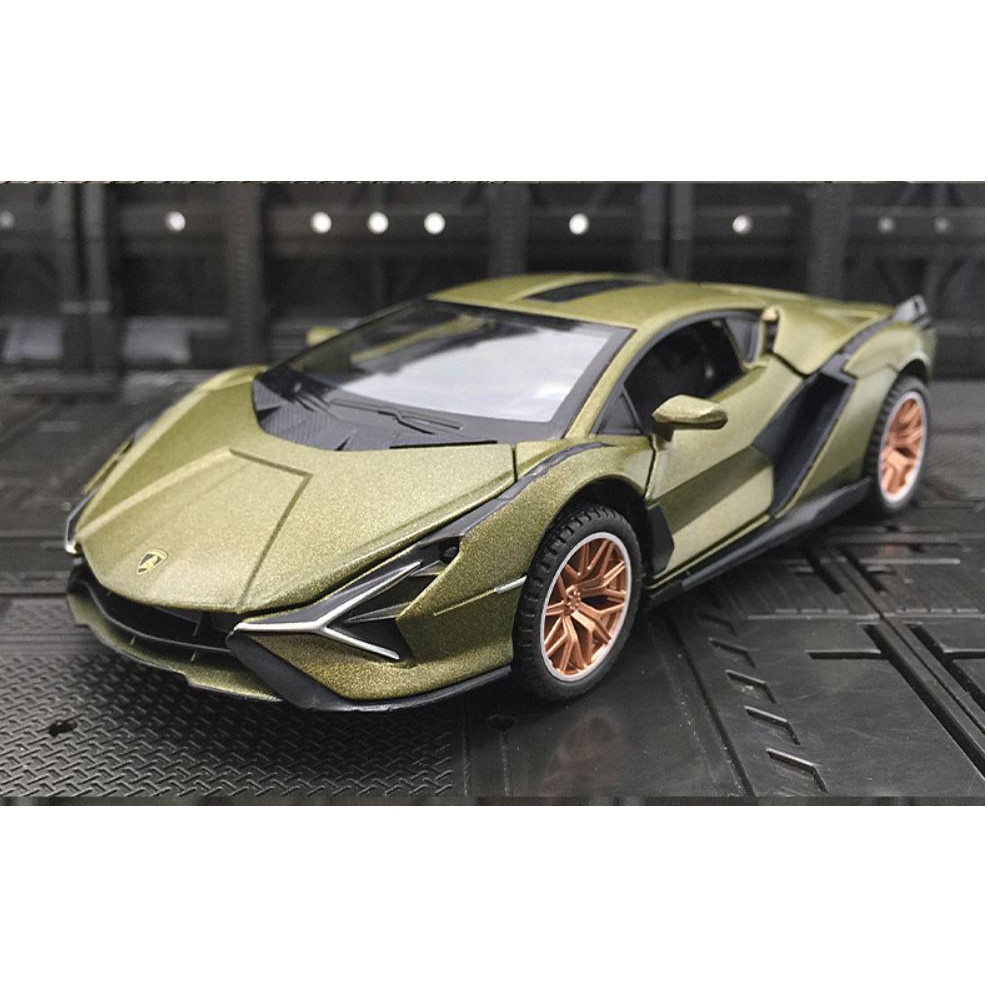 [Mã LIFE0503TOYS1 giảm 10% đơn 150k] Xe mô hình kim loại Lambo Sian FKP37 tỷ lệ