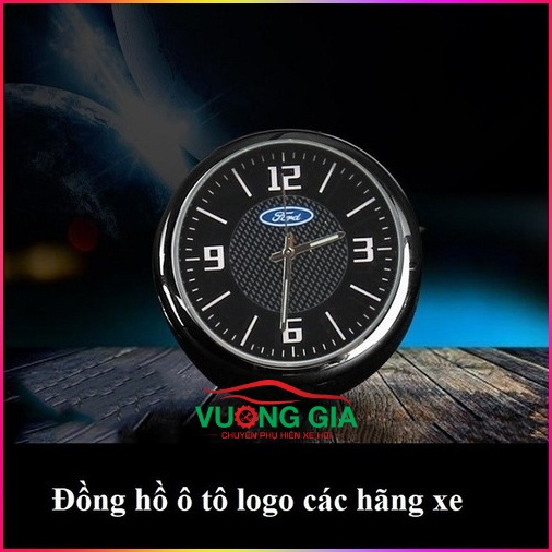 Đồng hồ trang trí nội thất ô tô-đồng hồ trang trí xe ô tô.