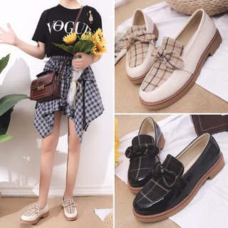 Giày Oxford nữ đế bệt