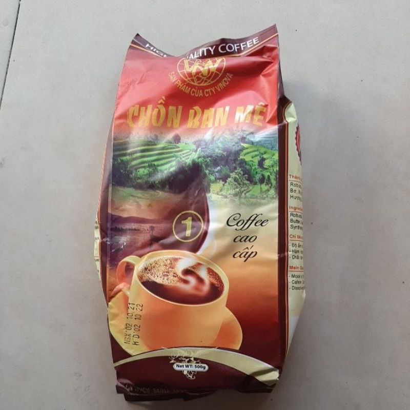 CÀ PHÊ XAY CHỒN BAN MÊ 500G - Túi Vàng