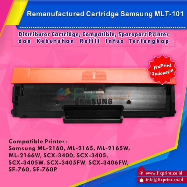 SAMSUNG Hộp Đựng Mực In Mlt101 Mlt-101 Ml-2160 2165 Fpts2021