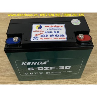 Ắc quy xe đạp điện 12V 30Ah Kenda 6-DZF-30