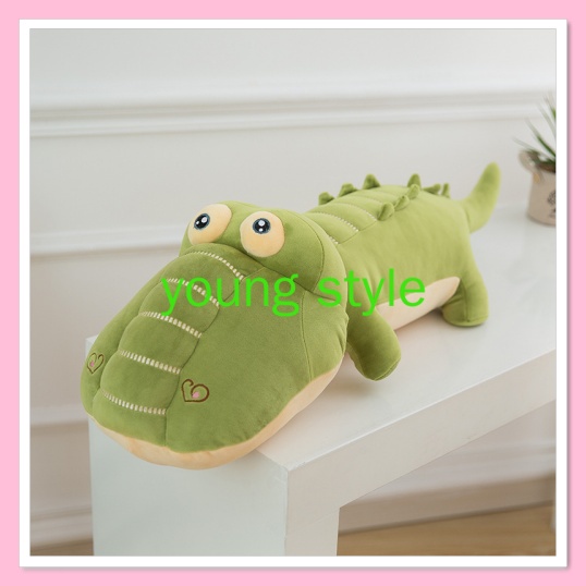 Cá sấu bông mặt ngáo, Gấu bông teddy bear hình cá sấu, gối ôm hình cá sấu siêu dễ thương Cá sấu dài