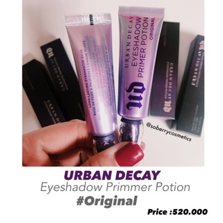 Kem lót giữ màu mắt URBAN DECAY Eyeshadow Primmer Potion Fullsize 10ml  #ORIGINAL