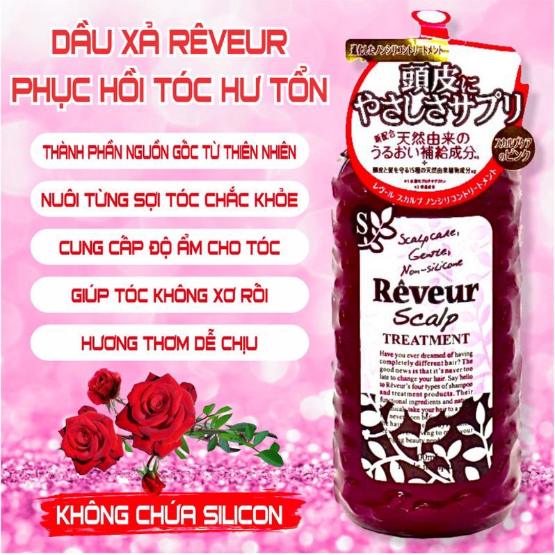 Dầu Xả Rêveur Phục Hồi Tóc Hư Tổn Rêveur Scalp Treatment (Chai 500 mL)