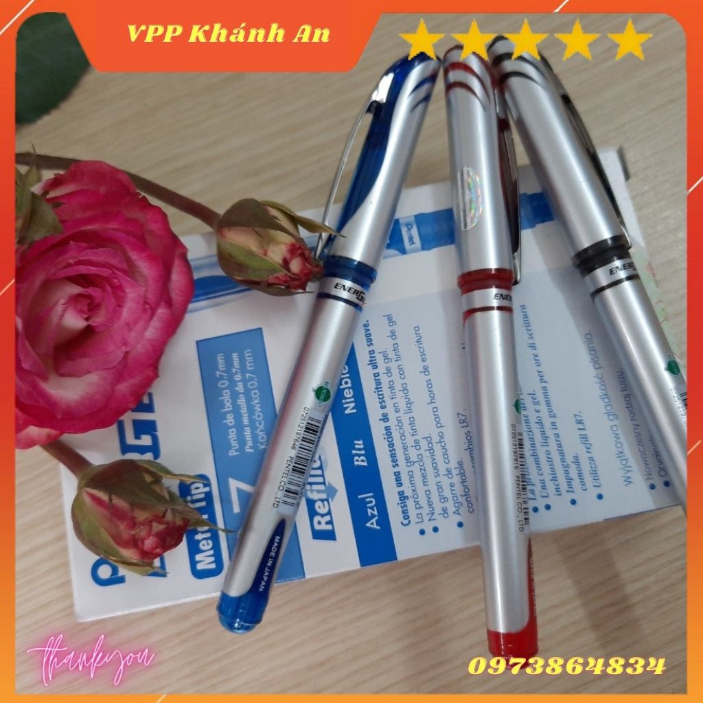 Bút ký Pentel BL 57C ngòi to 0.7mm
