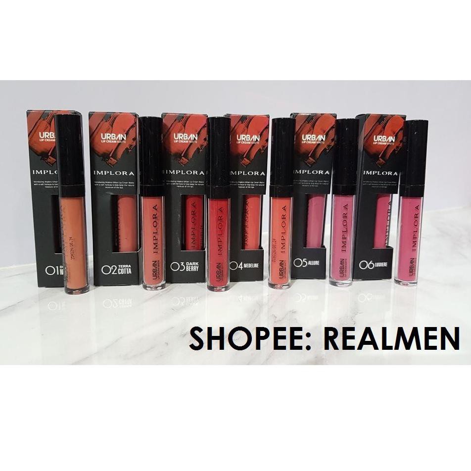 (Hàng Mới Về) Son Môi Implora Màu Lì / Son Implora | BigBuy360 - bigbuy360.vn