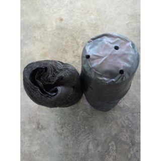 20 cái bầu ươm nilong cỡ 16x14cm