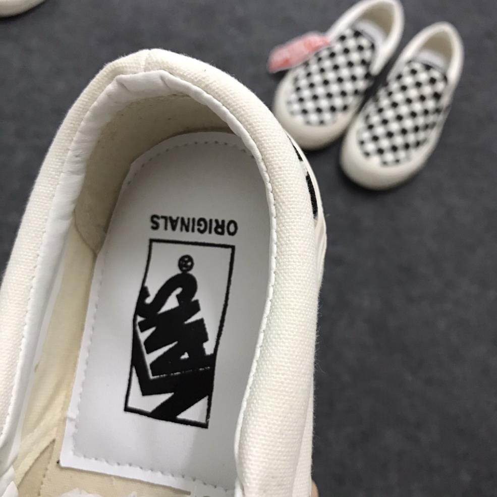 Giày sneaker vans caro slip on lười vài canvas đi học đi chơi nam nữ siêu hot | BigBuy360 - bigbuy360.vn