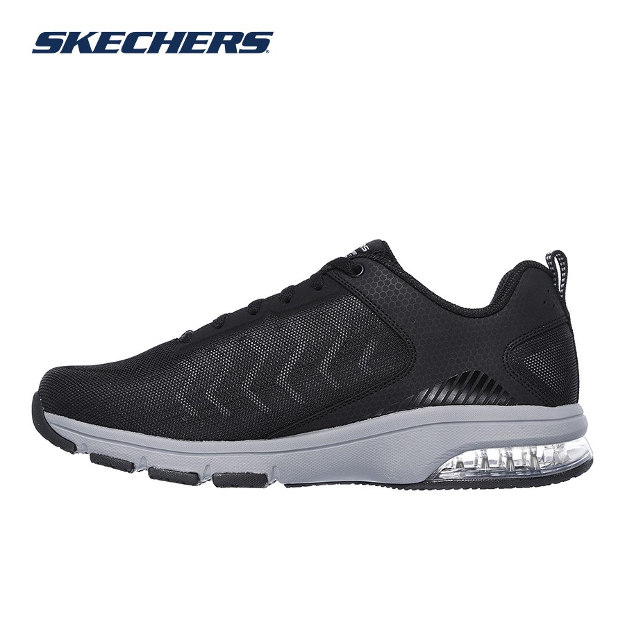 Giày chạy bộ nam SKECHERS Go Run (Hyper Burst) 220200-BKGY