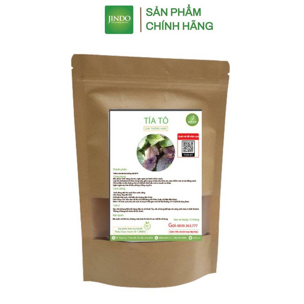 Hạt tía tô khô thượng hạng JINDO 1kg