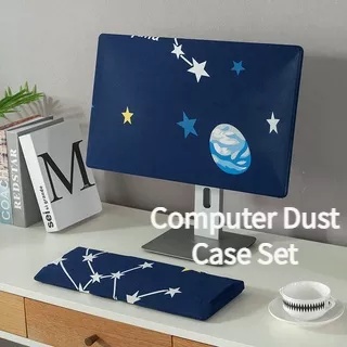 Bộ Vải Bọc Bảo Vệ Bàn Phím Máy Tính 22 Inch Chống Bụi Thiết Kế Dễ Thương Tiện Lợi