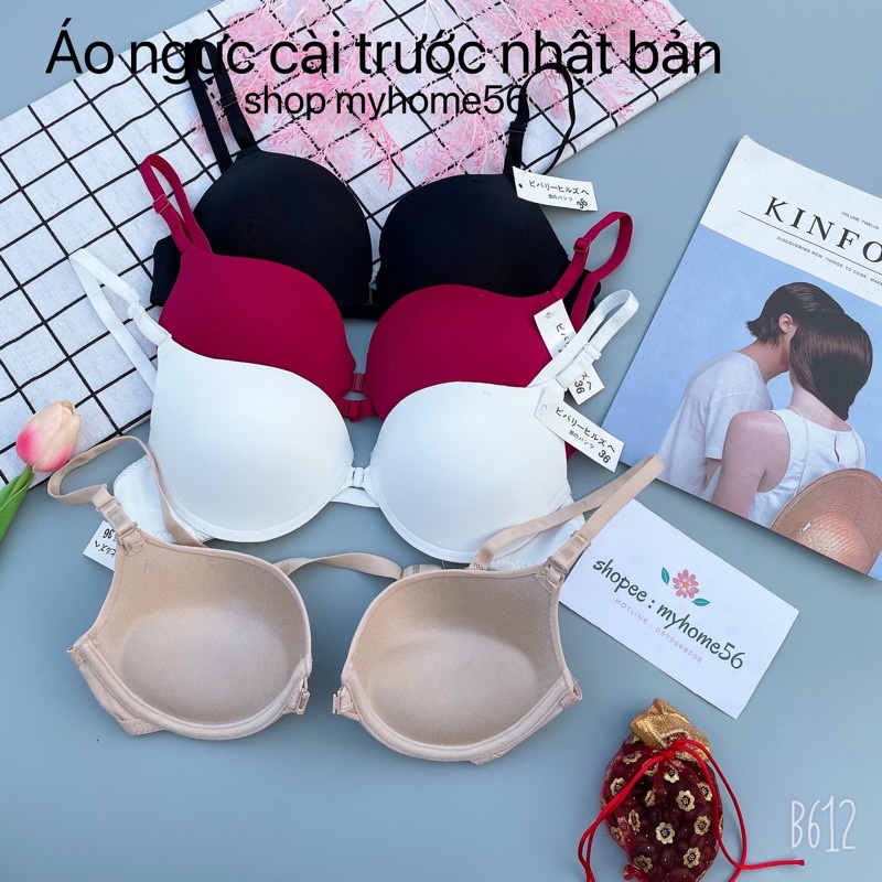 Áo ngực áo lót cài trước nâng ngực just bra cao cấp