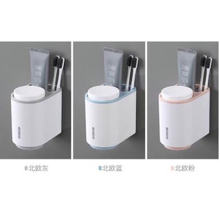 Kệ Cắm Bàn Chải Đơn kèm 2 cốc Ecoco-E1905 (cái)
