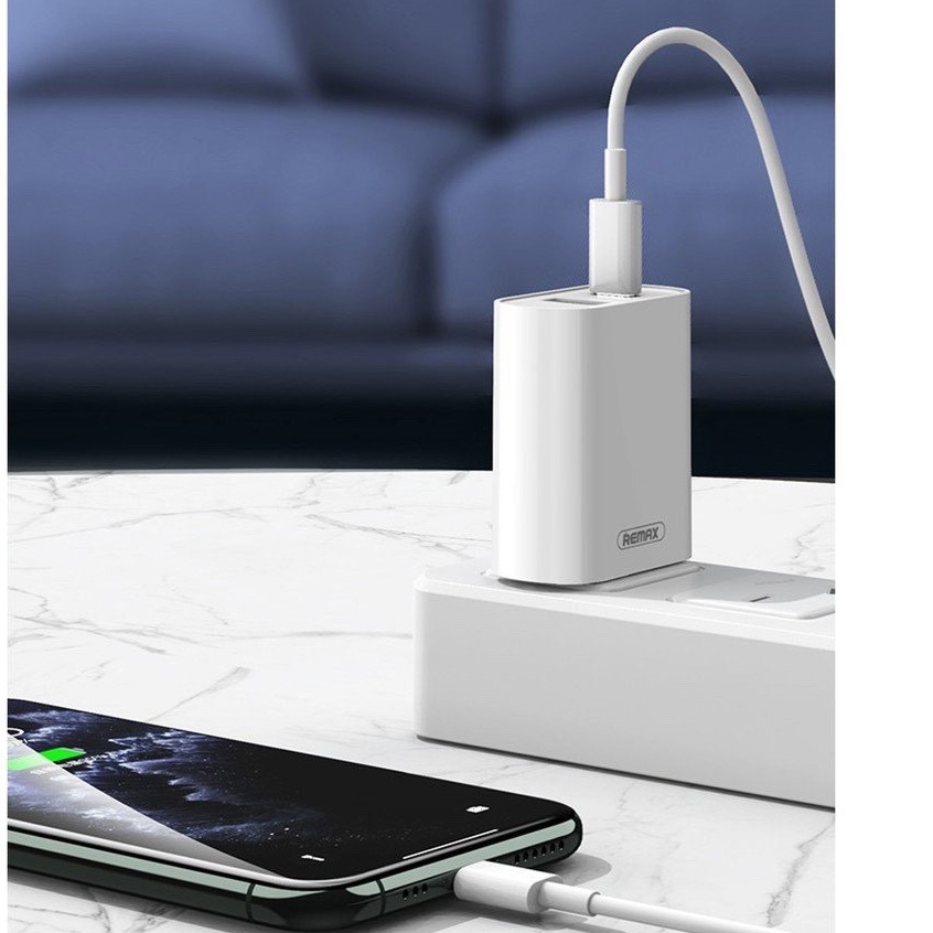 🌟REMAX🌟 Bộ cốc Sạc Nhanh CỦ KÈM DÂY CÁP 18W 20W TYPE C to IP PD chống cháy nổ IP 7 8 X XS XR 11 12 13 14 15 SS TABLET