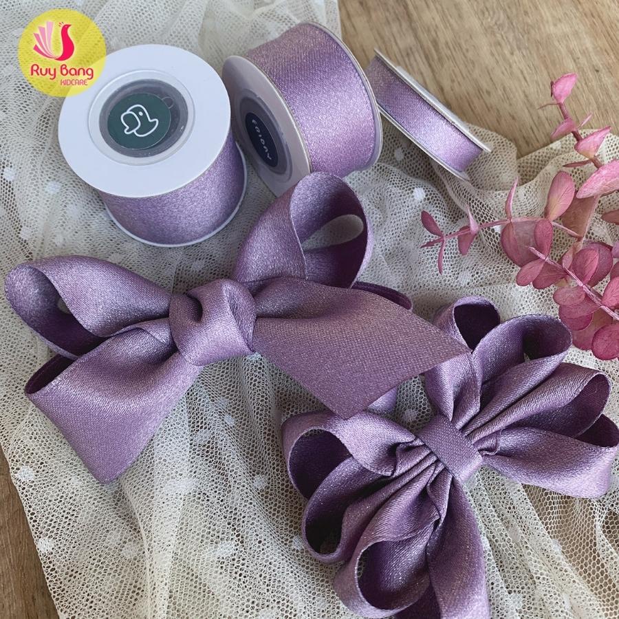 Ruy băng satin HQ ánh kim tuyến