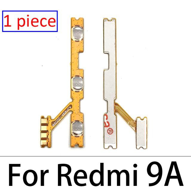 Set 10 Dây Cáp Nút Nguồn / Tăng Giảm Âm Lượng Thay Thế Chuyên Dụng Cho Xiaomi Redmi Note 8 9 9s Pro 8a 9 9a