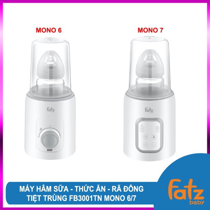 Máy hâm sữa - hâm thức ăn - tiệt trùng - rã đông FATZ FATZBABY (MONO 6 - FB3001TN, MONO 7 - FB3010TN)